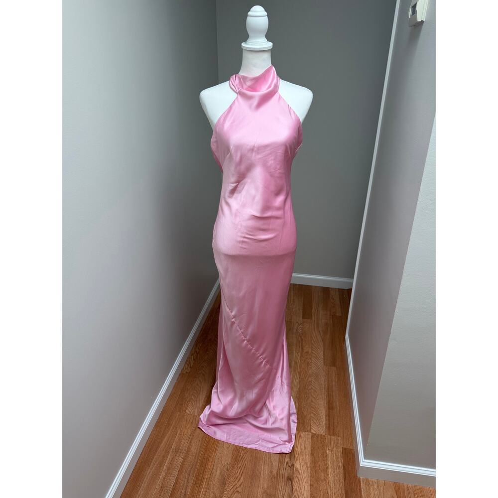 Show Me Your Mumu Lisa Maxi Gown Light Pink Size XS - Picture 5 of 9